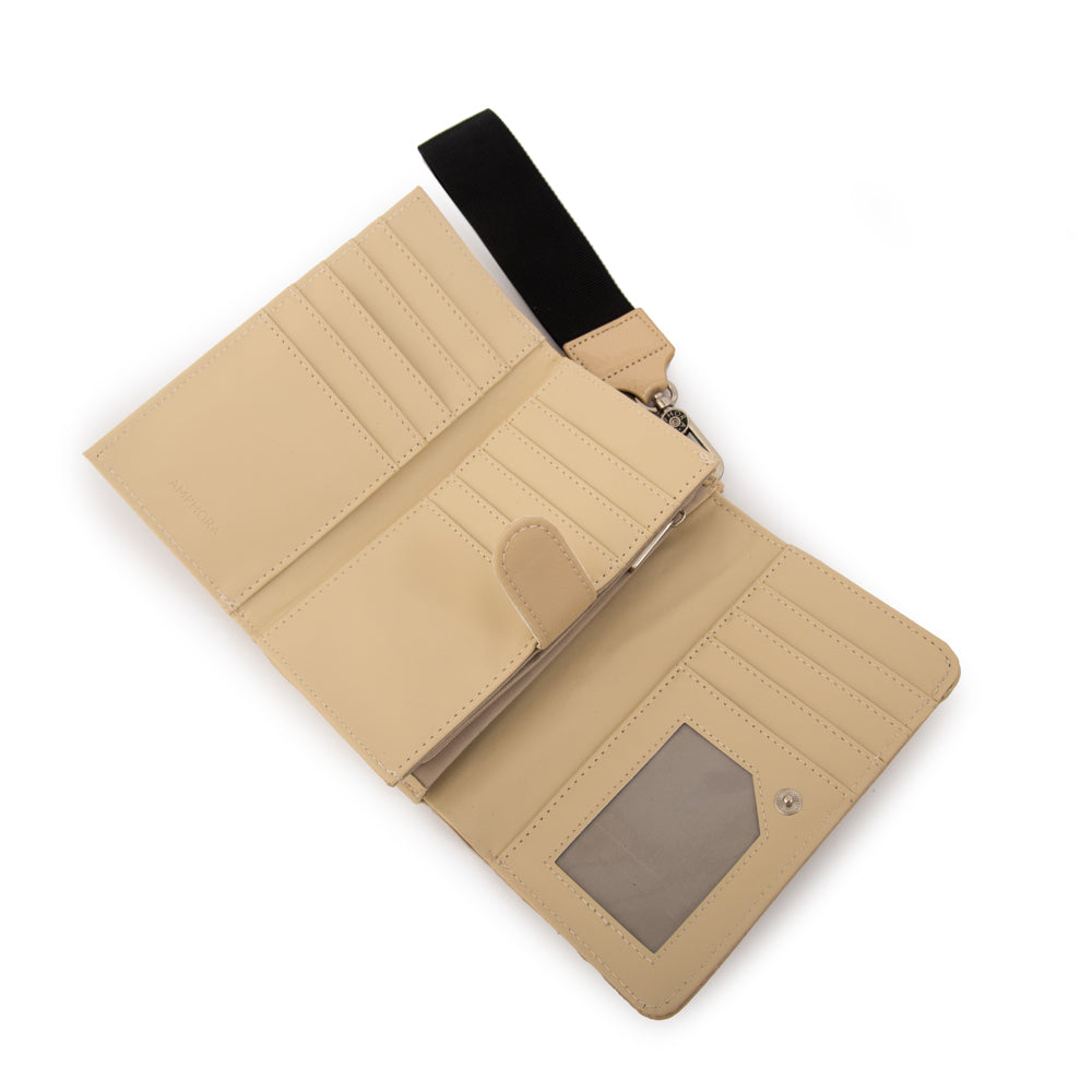 BILLETERA MEDIANA CARINA BEIGE
