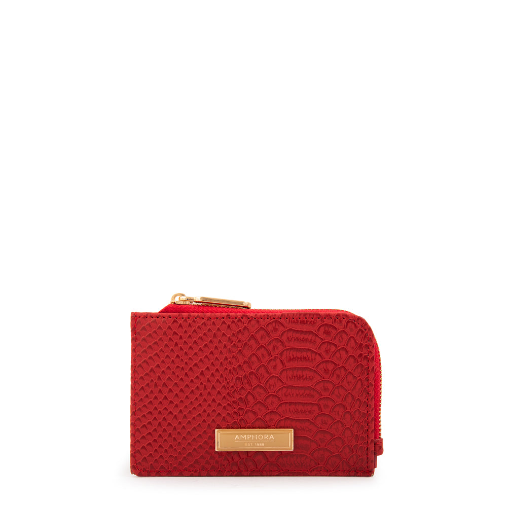 MONEDERO CHICA LUISA ROJO