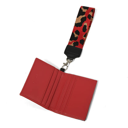 TARJETERO BECKY ROJO