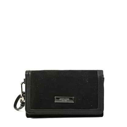 BILLETERA CON BOLSILLO NAIRA NEGRO