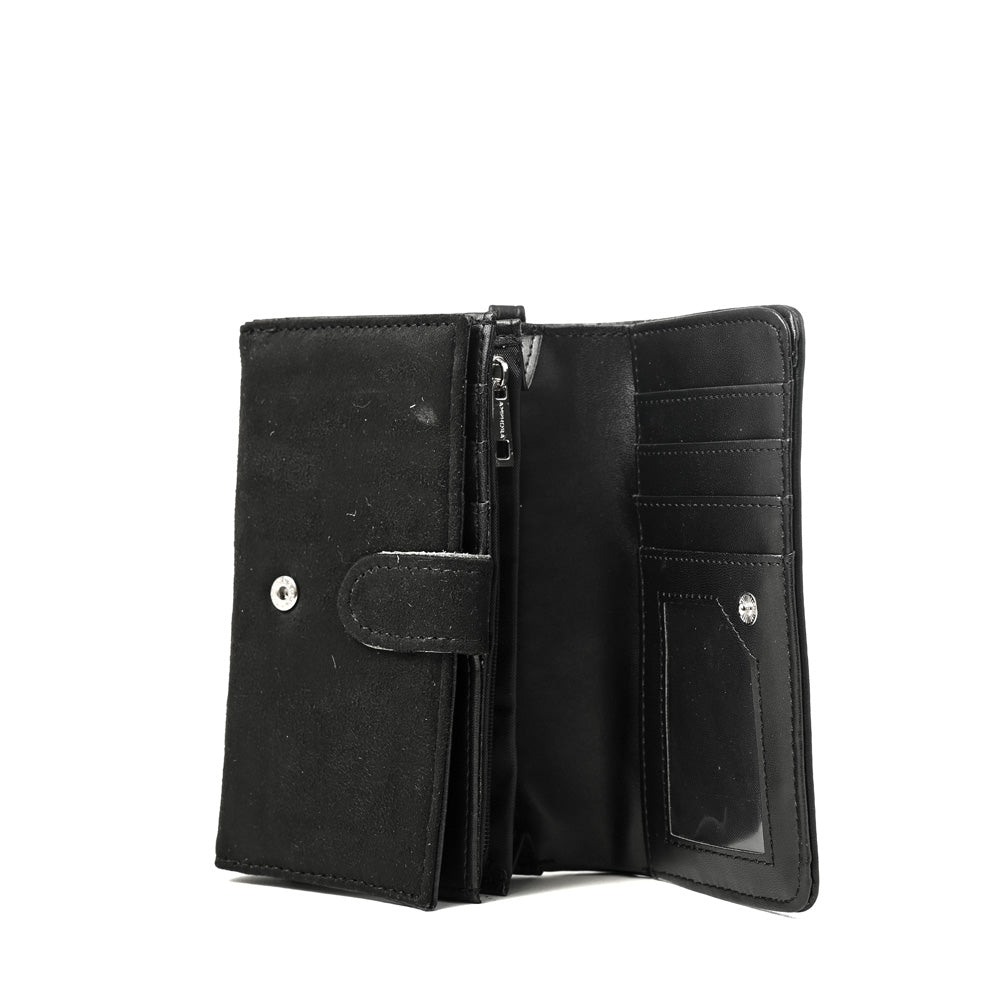 BILLETERA CON BOLSILLO NAIRA NEGRO