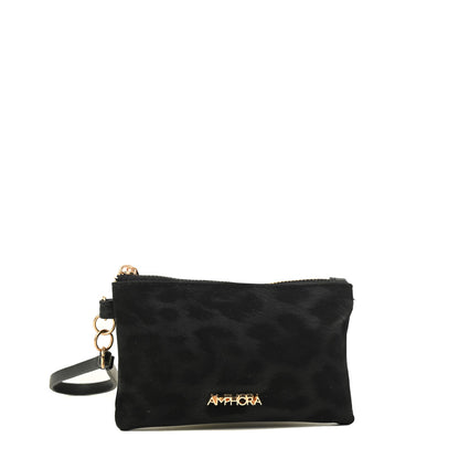 MONEDERO RECTANGULAR SAMAY NEGRO