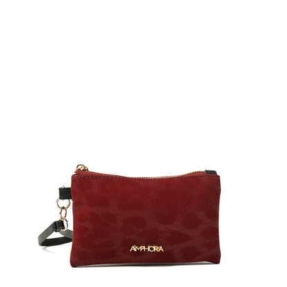 MONEDERO RECTANGULAR SAMAY ROJO