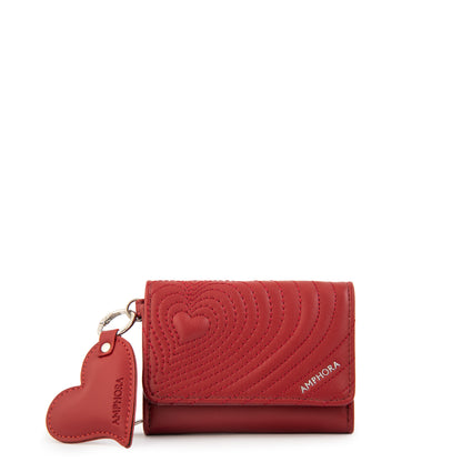 BILLETERA CUORE ROJO