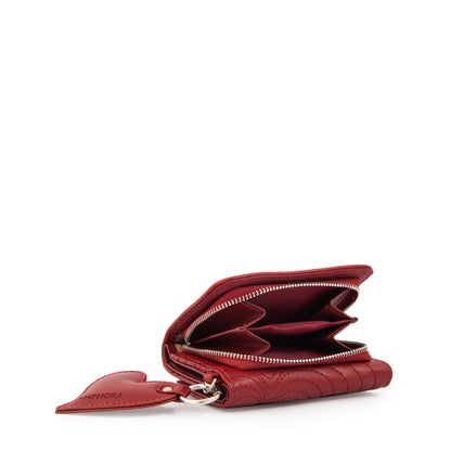 BILLETERA CUORE ROJO