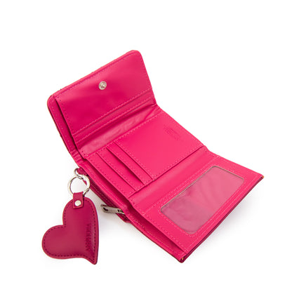 BILLETERA CUORE FUCSIA