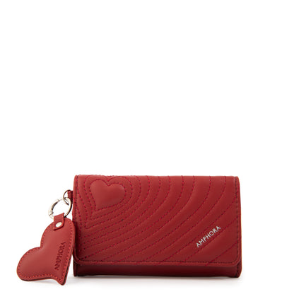 BILLETERA CUORE ROJO