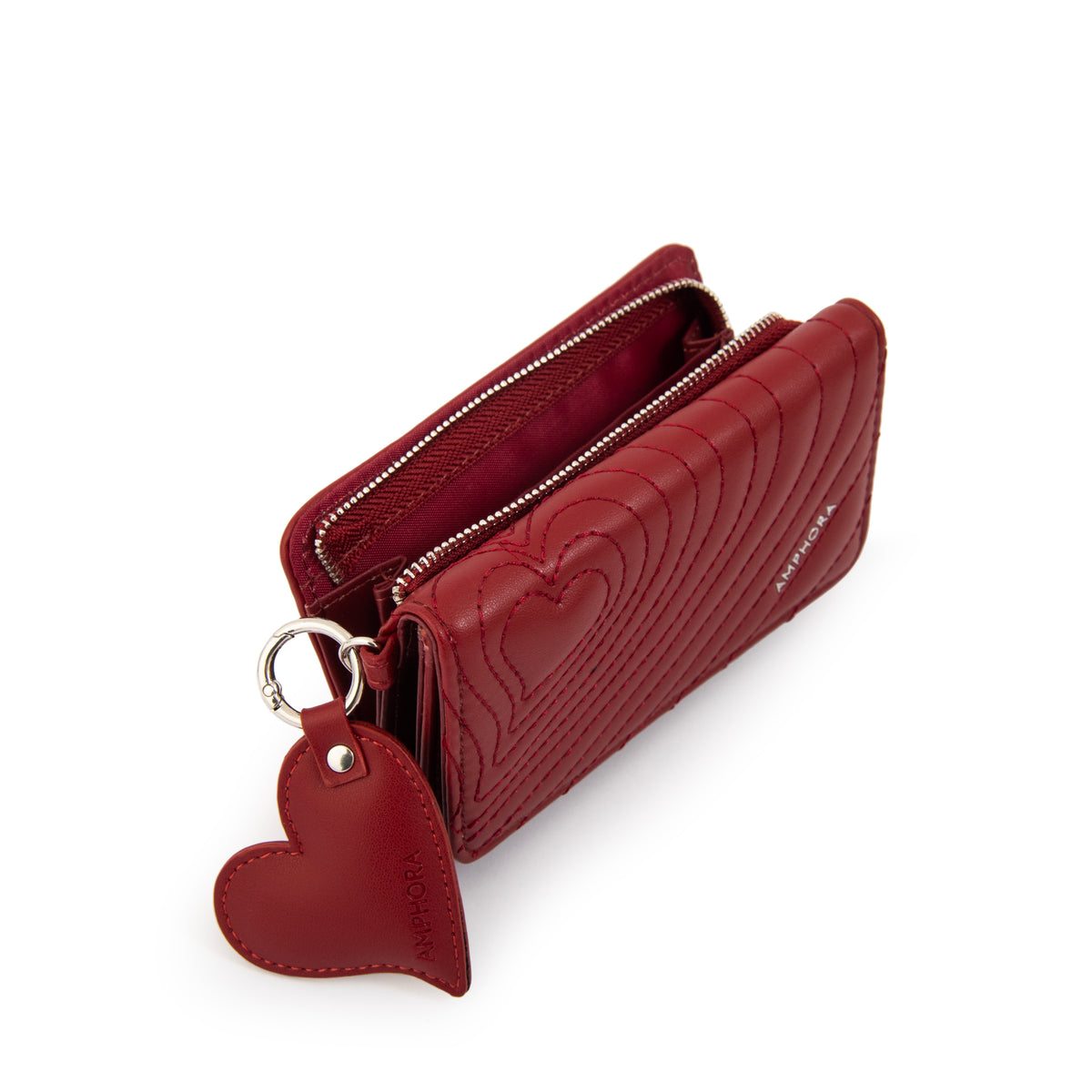 BILLETERA CUORE ROJO