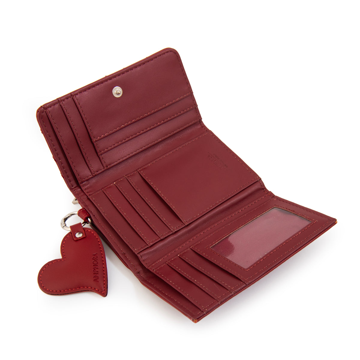 BILLETERA CUORE ROJO