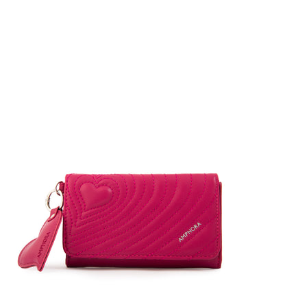 BILLETERA CUORE FUCSIA