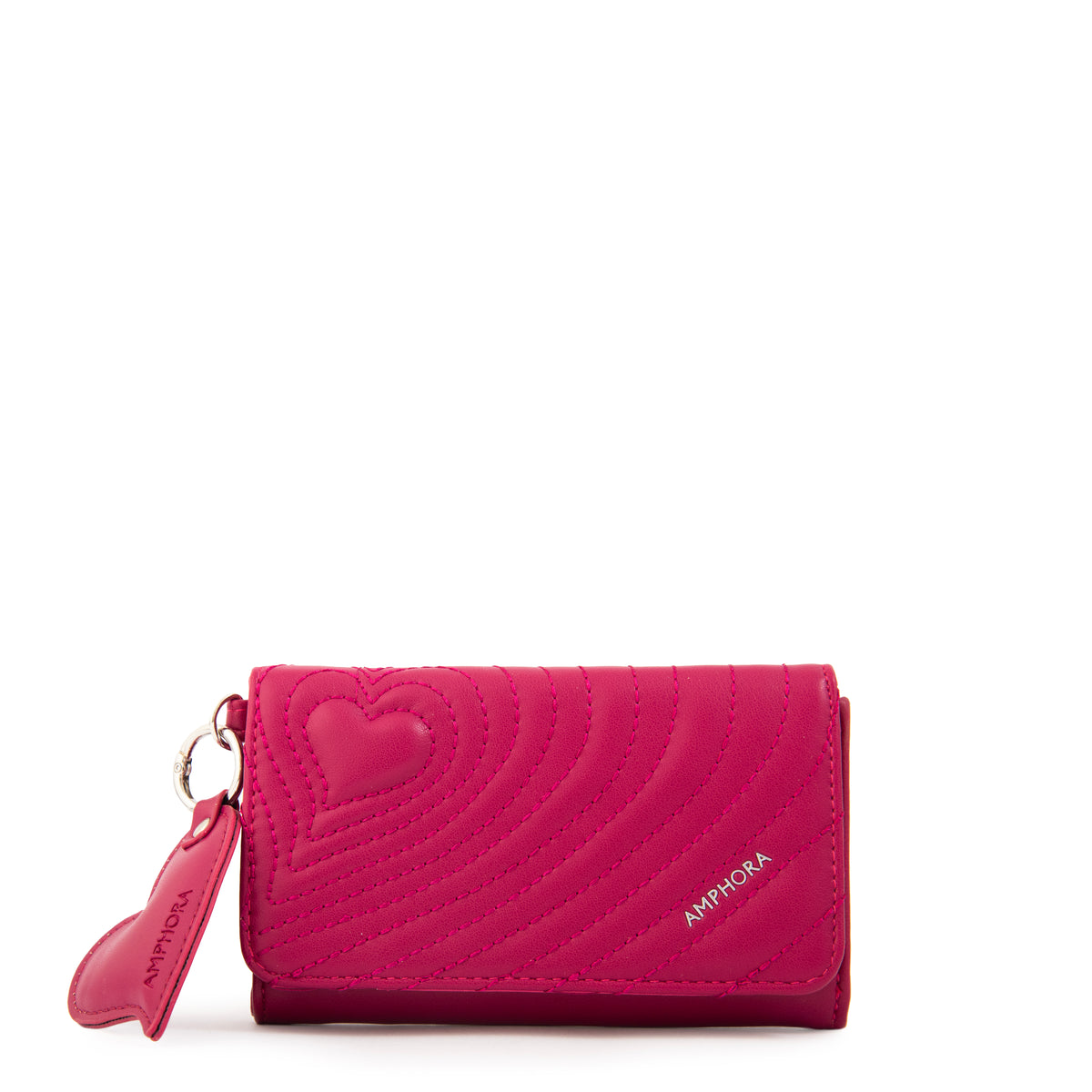 BILLETERA CUORE FUCSIA