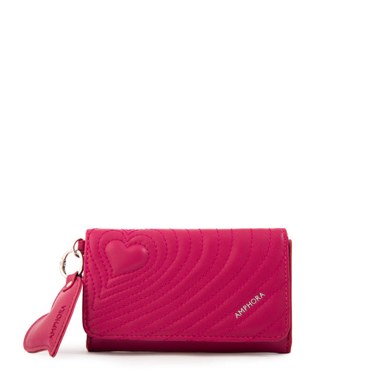BILLETERA CUORE FUCSIA