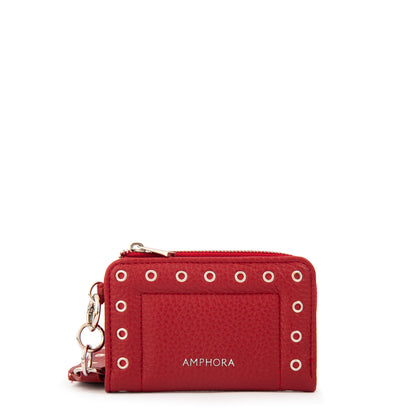 BILLETERA SIMPLE CATRINA ROJO