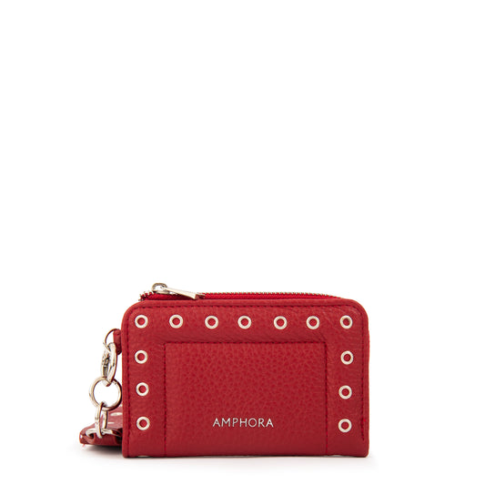 BILLETERA SIMPLE CATRINA ROJO