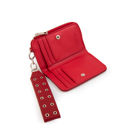BILLETERA SIMPLE CATRINA ROJO