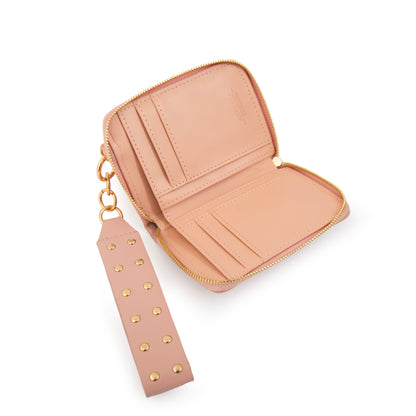 BILLETERA ESTUCHE EBRA ROSA VIEJO