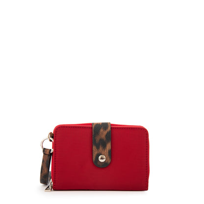BILLETERA LILY ROJO