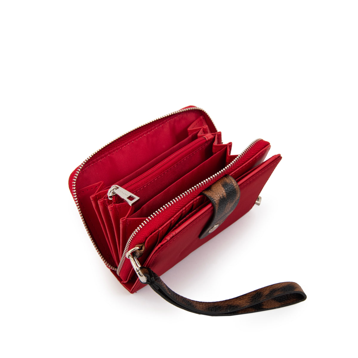 BILLETERA LILY ROJO