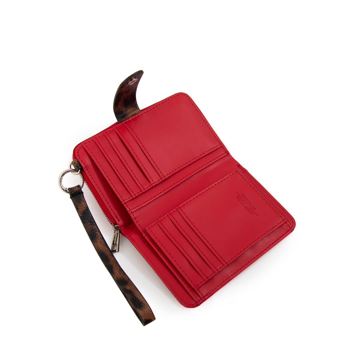 BILLETERA LILY ROJO