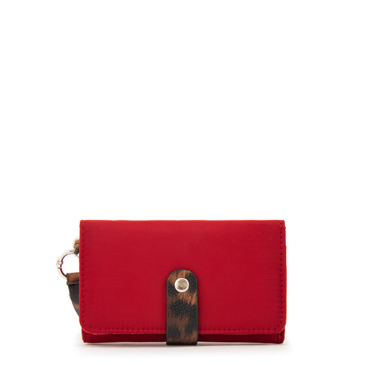 BILLETERA LILY ROJO
