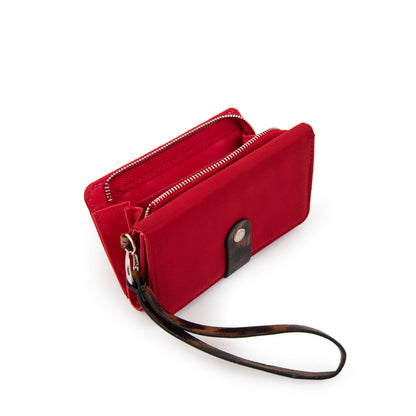 BILLETERA LILY ROJO