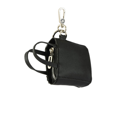 LLAVERO MONEDERO GLAM PUNK NEGRO