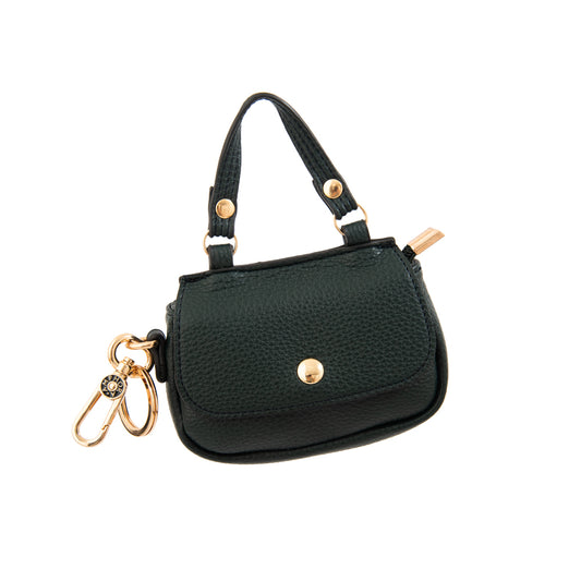 LLAVERO MONEDERO MINI CARTERA LUCY PETRÓLEO