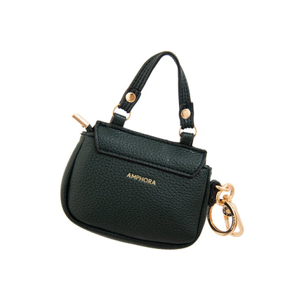 LLAVERO MONEDERO MINI CARTERA LUCY PETRÓLEO