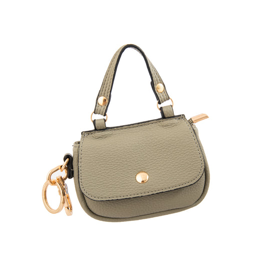 LLAVERO MONEDERO MINI CARTERA LUCY VERDE