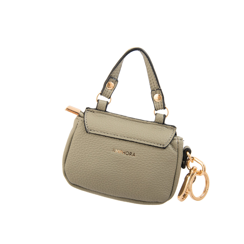 LLAVERO MONEDERO MINI CARTERA LUCY VERDE