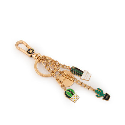 LLAVERO CON COLGANTE ELENI DORADO