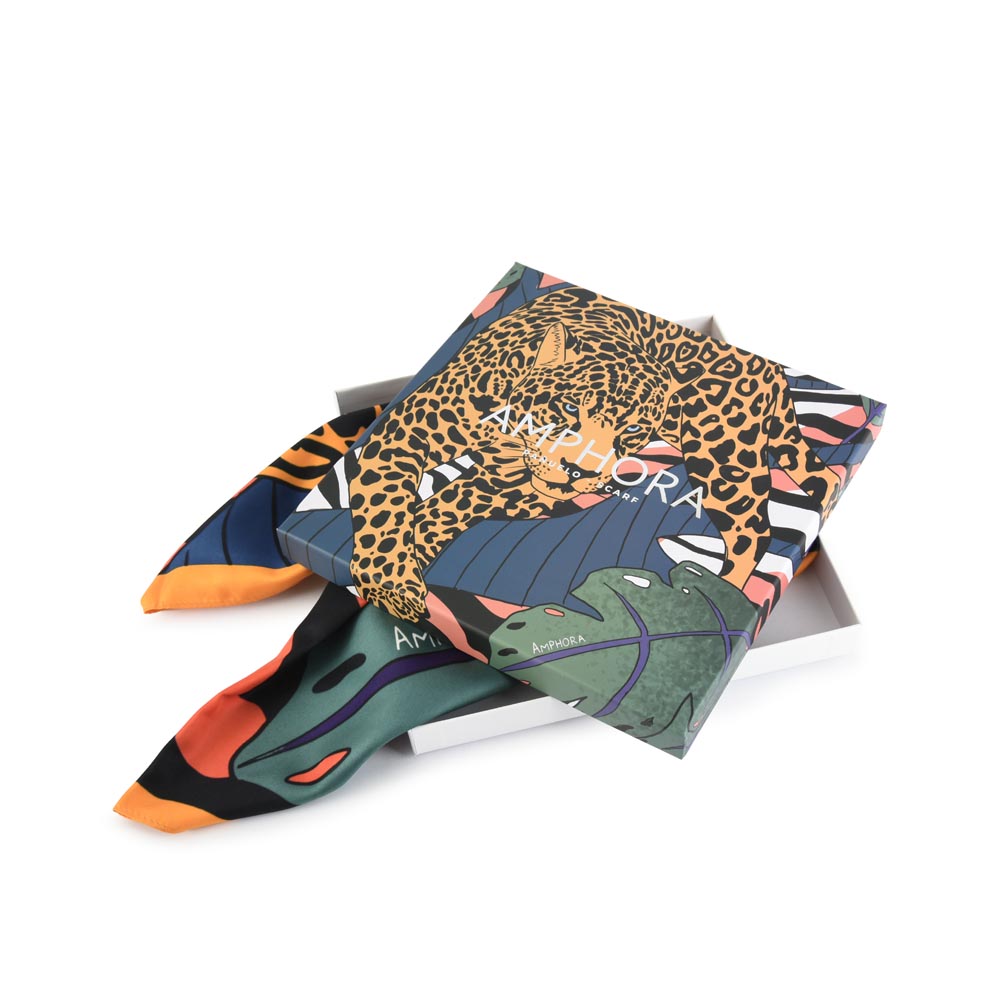 PAÑUELO MEDIANO CONGO CORAL