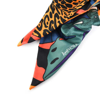 PAÑUELO MEDIANO CONGO CORAL