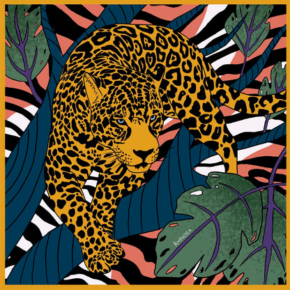 PAÑUELO MEDIANO CONGO CORAL