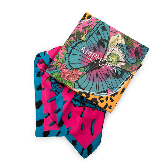 PAÑUELO MEDIANO AUREN ROSA