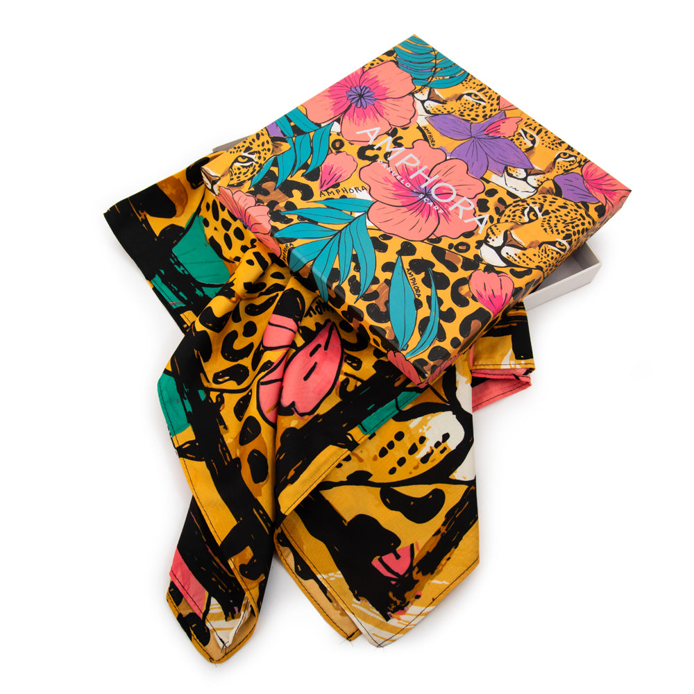 PAÑUELO MEDIANO ROCIO CAMEL