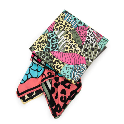 PAÑUELO MEDIANO COLLAGE MIX COLORES