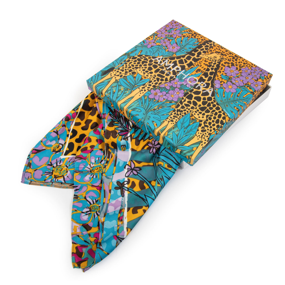 PAÑUELO CUADRADO MASAI MIX COLORES