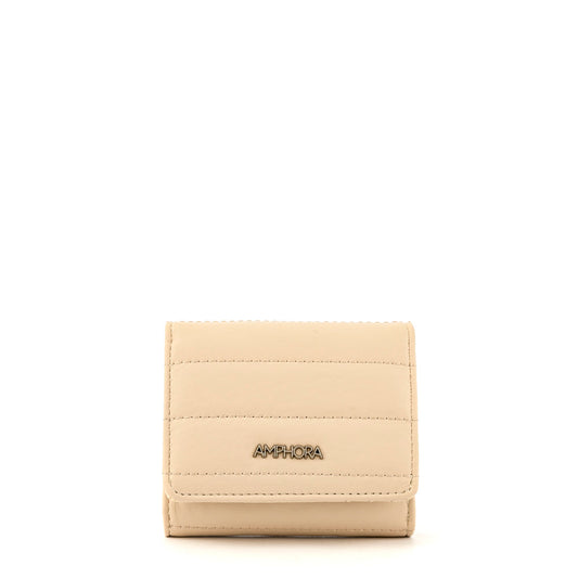 BILLETERA CHICA ANIMA BEIGE