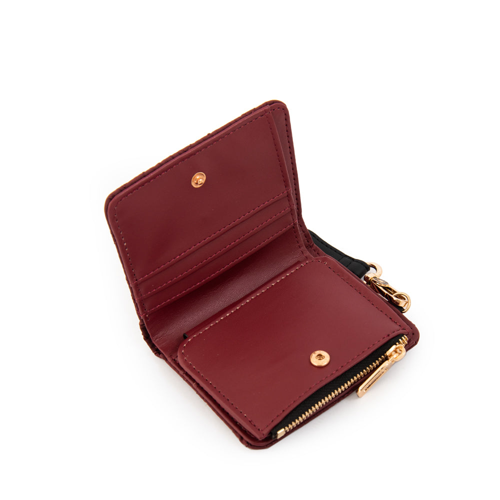 BILLETERA CHICA GAMBIA BORDÓ