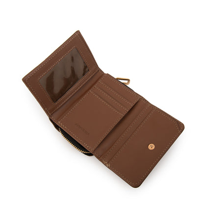 BILLETERA CHICA LIZET MARRÓN