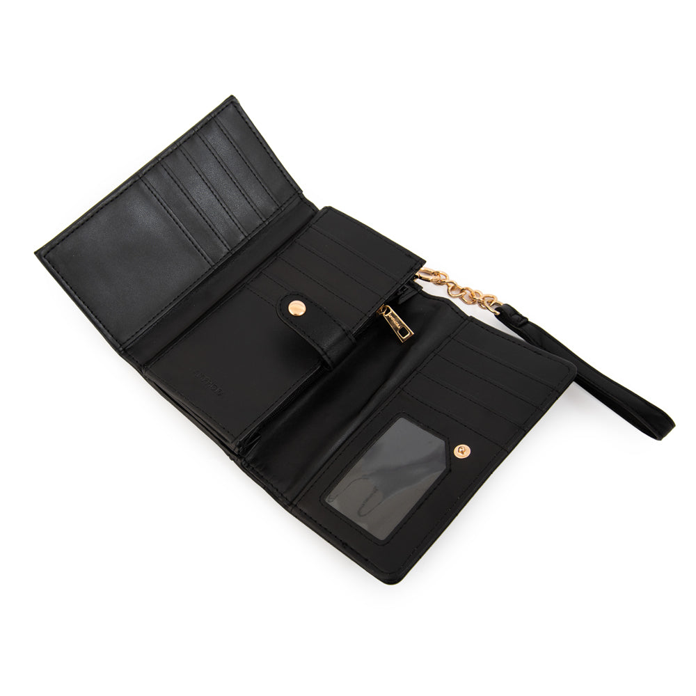 BILLETERA MEDIANA GRECIA NEGRO