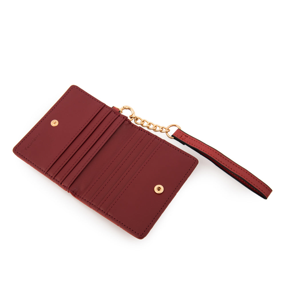 TARJETERO SUIZA BORDÓ