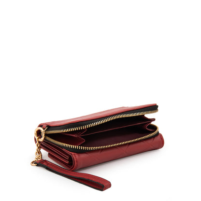 BILLETERA MEDIANA SUIZA BORDÓ