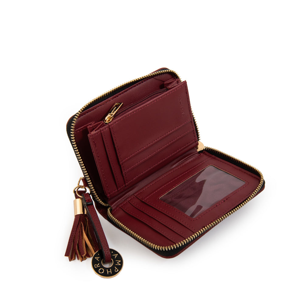 BILLETERA MEDIANA ETIOPIA ROJO