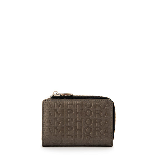 BILLETERA CHICA LYDIA PLATEADO