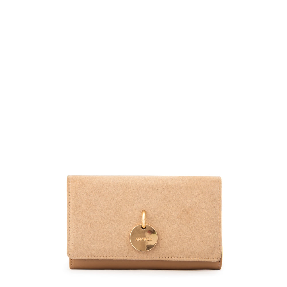 BILLETERA MEDIANA MAGGIE BEIGE