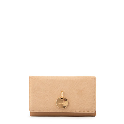 BILLETERA MEDIANA MAGGIE BEIGE