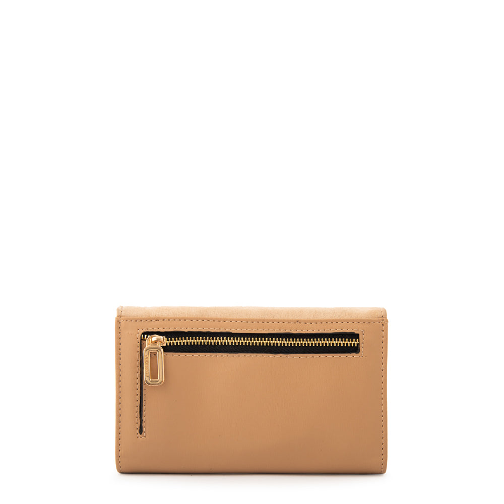 BILLETERA MEDIANA MAGGIE BEIGE