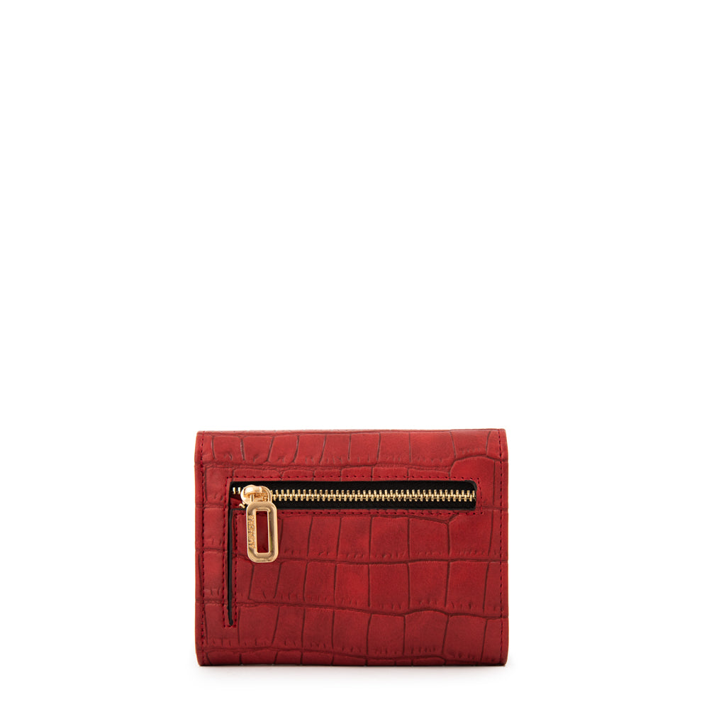 BILLETERA CHICA LUPITA ROJO